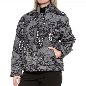 Sz XS NWOT FP Movement Bunny Slope Ski Puffer Jacket Black and White Free People